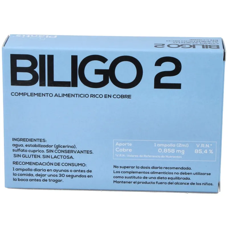 Artesania agricola biligo 2 cobre 20 ampollas | Farmacia Barata Artesania agricola biligo 2 cobre 20 ampollas | Farmacia Barata