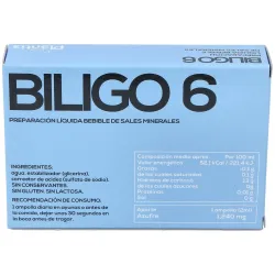 Biligo 06 (azufre) 20amp | Farmacia Barata