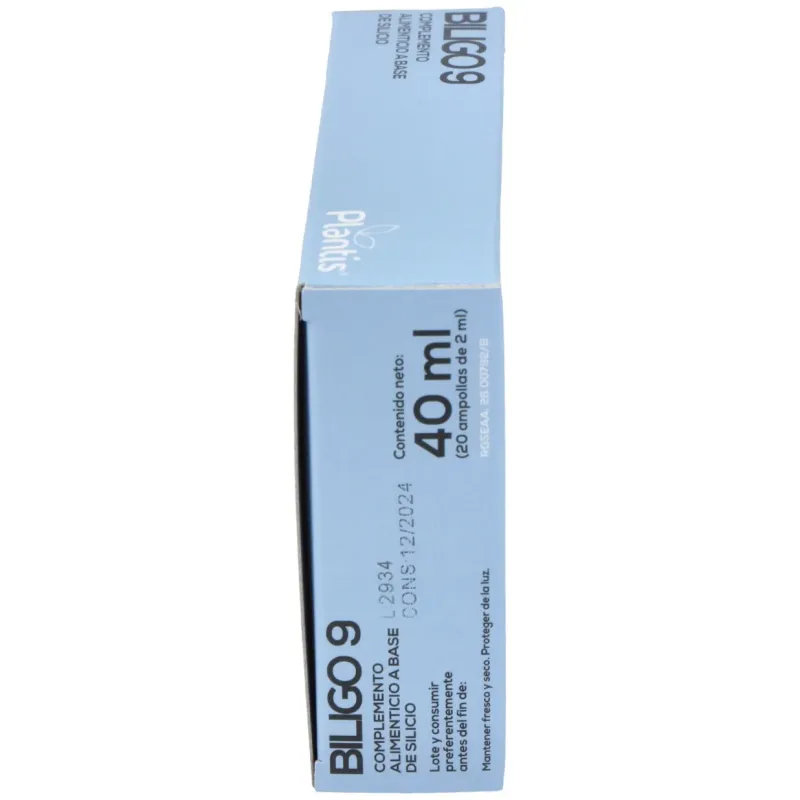 Biligo 09 (silicio) 20amp | Farmacia Barata Biligo 09 (silicio) 20amp | Farmacia Barata