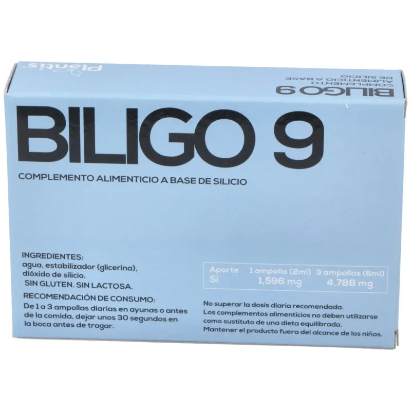 Biligo 09 (silicio) 20amp | Farmacia Barata Biligo 09 (silicio) 20amp | Farmacia Barata