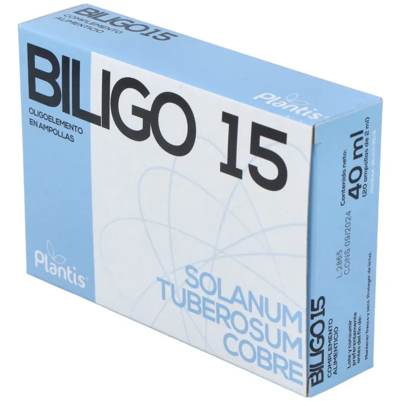 Biligo 15 20 ampollas de 2 ml | Farmacia Barata Biligo 15 20 ampollas de 2 ml | Farmacia Barata