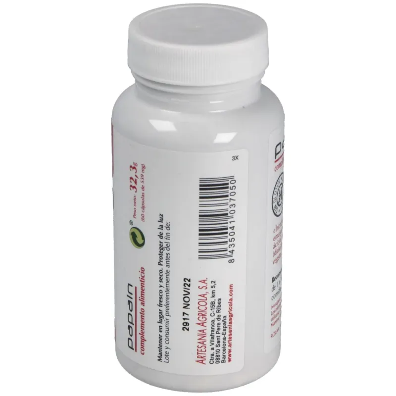 Papain plantis 60cap. | Farmacia Barata Papain plantis 60cap. | Farmacia Barata
