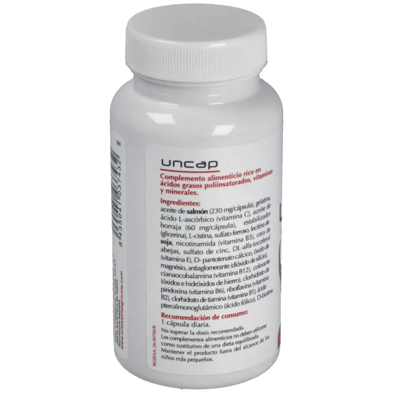 Plantis uncap cabello uñas 45caps | Farmacia Barata