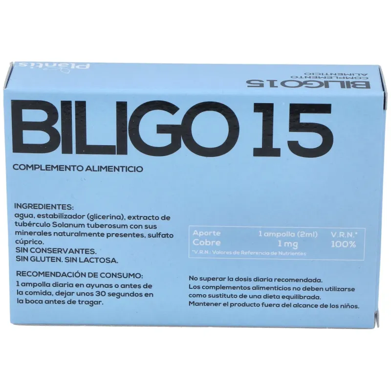 Biligo 15 20 ampollas de 2 ml | Farmacia Barata Biligo 15 20 ampollas de 2 ml | Farmacia Barata