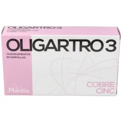 Artesania agricola oligartro 3 cu zn 20 ampollas