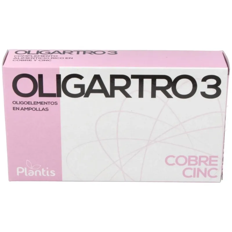 Artesania agricola oligartro 3 cu zn 20 ampollas | Farmacia Barata