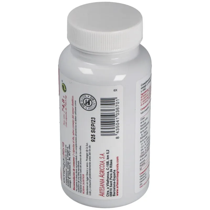 Omega 3-6-9 salmon+borraja+olivo 100 perlas. | Farmacia Barata