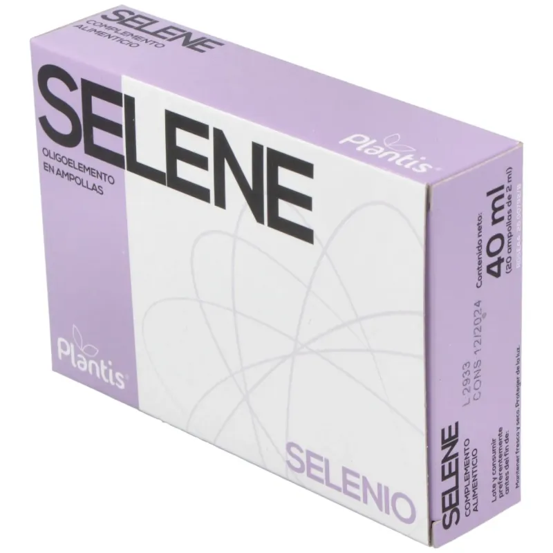 Selene (selenio) 20 amp. | Farmacia Barata