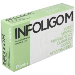 Infoligo m (fe-cu-co-i-mn) 20 amp. | Farmacia Barata Infoligo m (fe-cu-co-i-mn) 20 amp. | Farmacia Barata