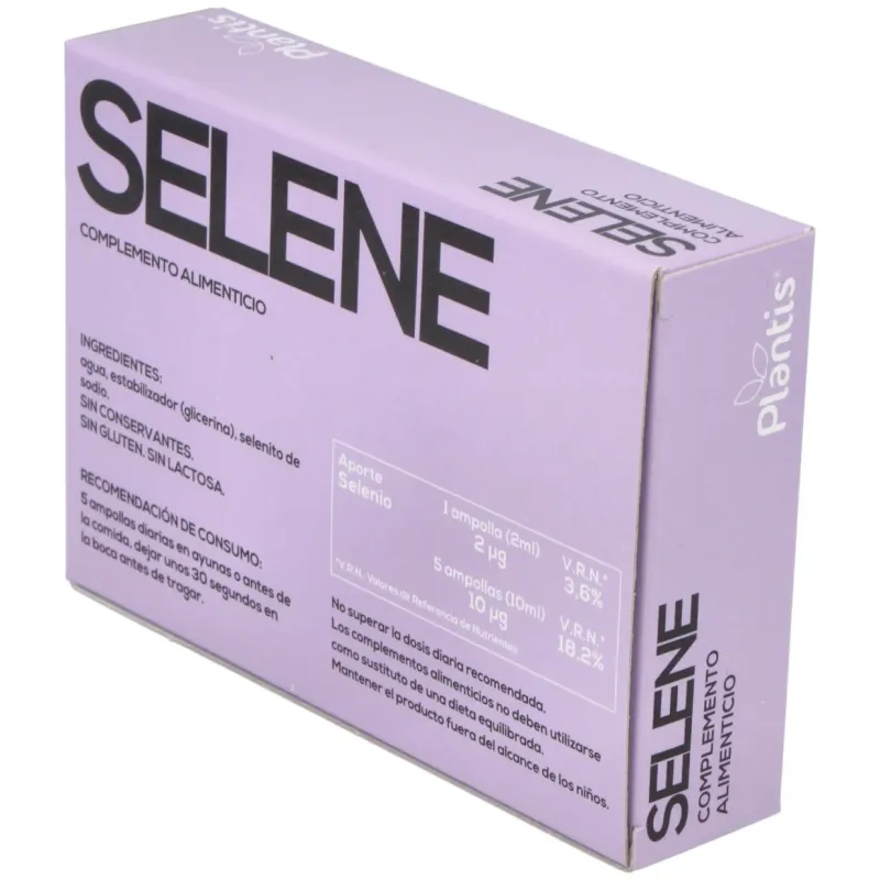 Selene (selenio) 20 amp. | Farmacia Barata