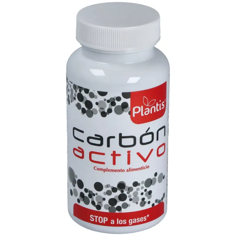 Carbon activo plantis 60cap. | Farmacia Barata