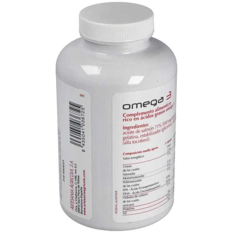 Omega 3 a.salmon 450 perlas. | Farmacia Barata Omega 3 a.salmon 450 perlas. | Farmacia Barata