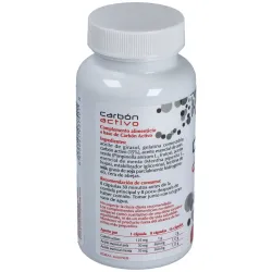 Carbon activo plantis 60cap. | Farmacia Barata