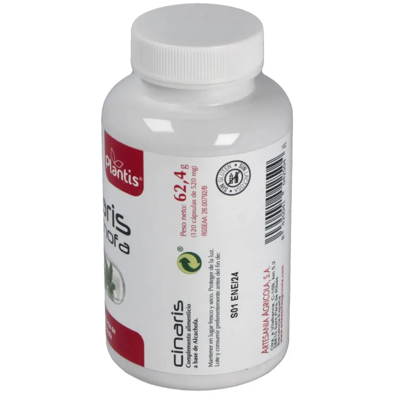 Plantis cinaris alcachofa vegetales 120caps | Farmacia Barata Plantis cinaris alcachofa vegetales 120caps | Farmacia Barata