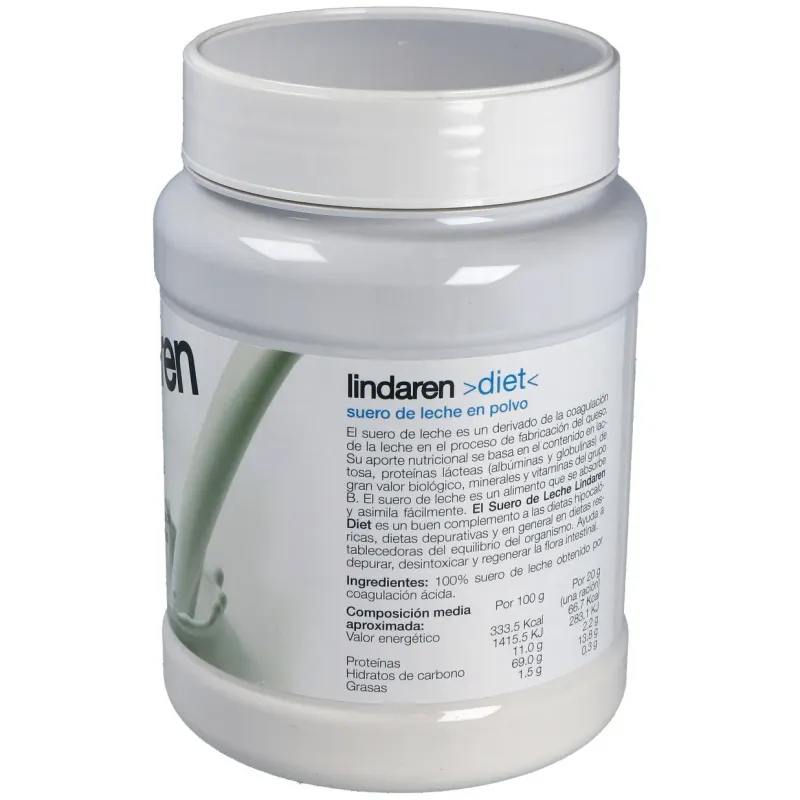 Lindaren suero de leche natural 500gr. | Farmacia Barata