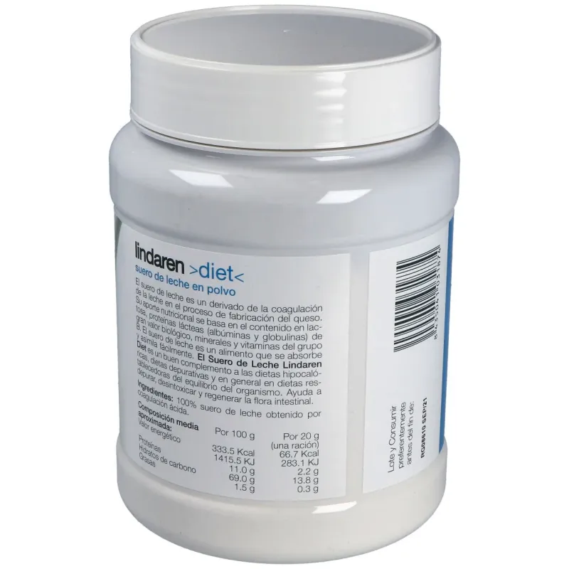 Lindaren suero de leche natural 500gr. | Farmacia Barata
