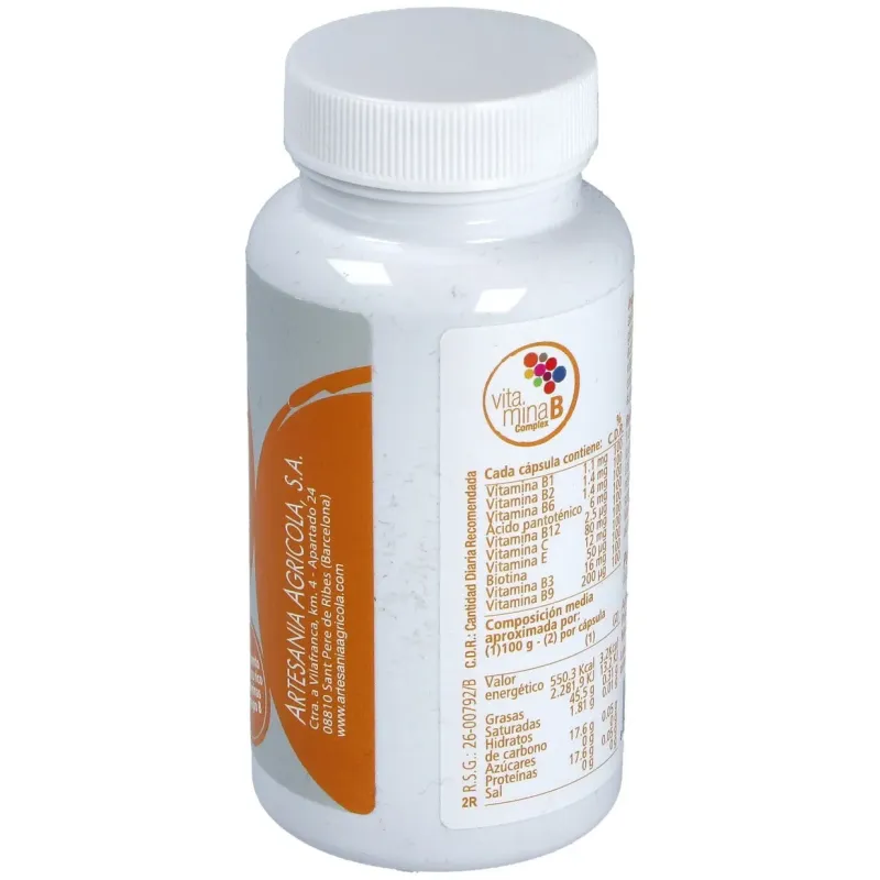 Artesania agricola vitamina b complex 60caps | Farmacia Barata Artesania agricola vitamina b complex 60caps | Farmacia Barata