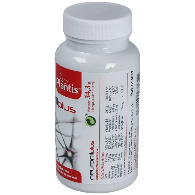 Plantis neuronil plus 60caps | Farmacia Barata Plantis neuronil plus 60caps | Farmacia Barata
