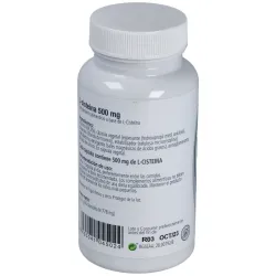 L-cisteina 60 cápsulas 500mg por cápsula | Farmacia Barata L-cisteina 60 cápsulas 500mg por cápsula | Farmacia Barata