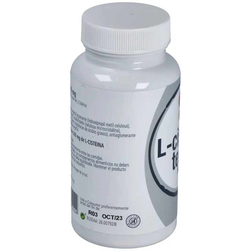 L-cisteina 60 cápsulas 500mg por cápsula | Farmacia Barata L-cisteina 60 cápsulas 500mg por cápsula | Farmacia Barata