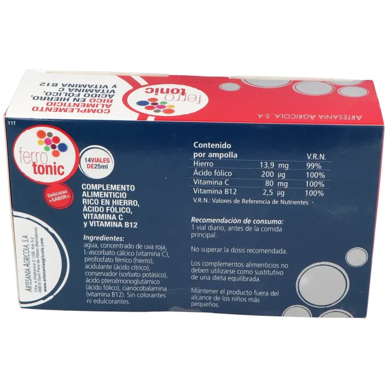 Artesania agricola ferrotonic 14uds | Farmacia Barata Artesania agricola ferrotonic 14uds | Farmacia Barata