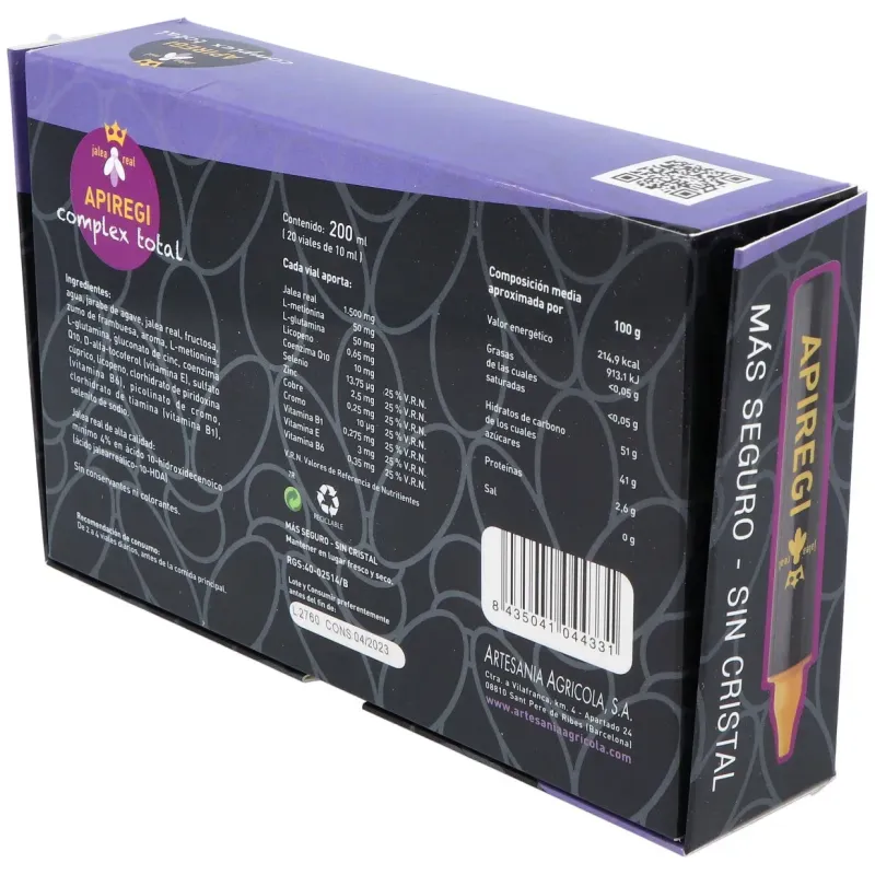 Apiregi complex total (adultos) 20viales | Farmacia Barata