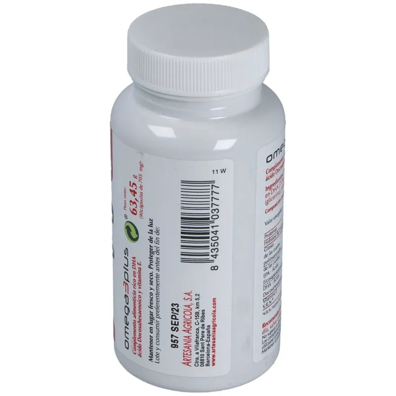 Artesania agricola omega 3 plus 90caps | Farmacia Barata Artesania agricola omega 3 plus 90caps | Farmacia Barata