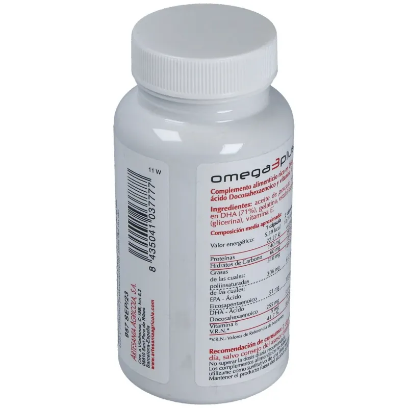 Artesania agricola omega 3 plus 90caps | Farmacia Barata Artesania agricola omega 3 plus 90caps | Farmacia Barata
