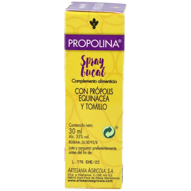 Artesania agricola propolina spray 30ml | Farmacia Barata