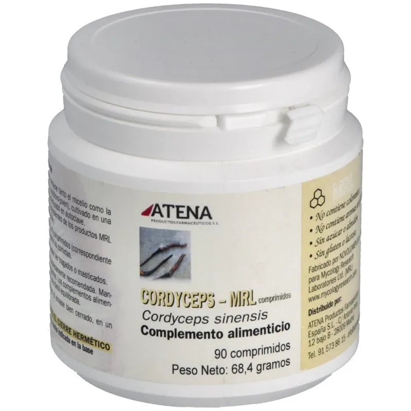 Cordyceps-mrl 500mg. 90comp. | Farmacia Barata