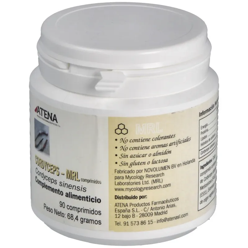 Cordyceps-mrl 500mg. 90comp. | Farmacia Barata