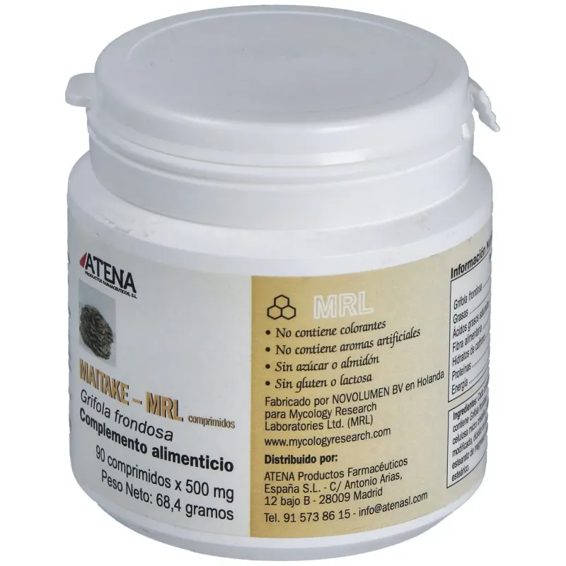 Maitake-mrl 500mg. 90comp. | Farmacia Barata Maitake-mrl 500mg. 90comp. | Farmacia Barata