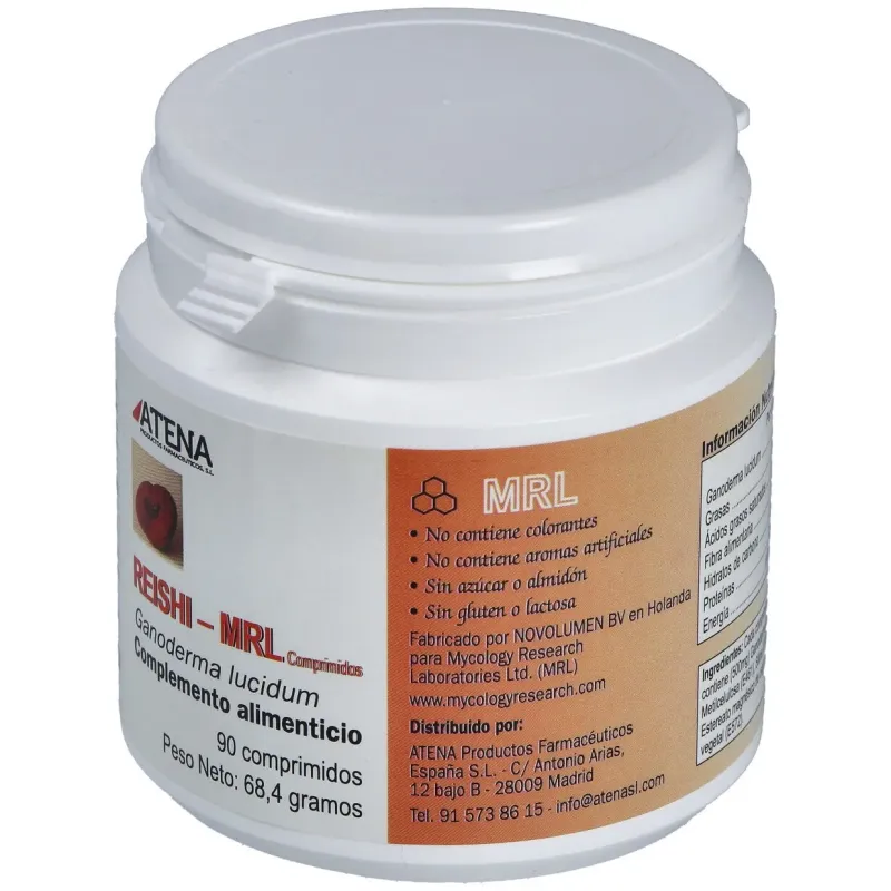 Reishi-ganoderma-mrl 500mg. 90comp. | Farmacia Barata