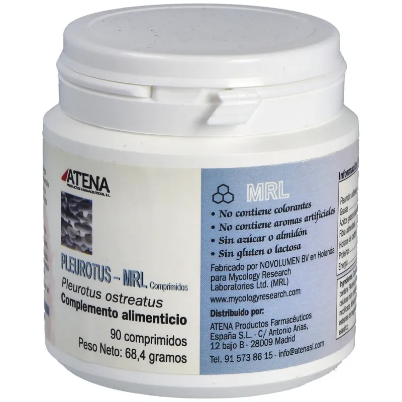 Pleurotus-mrl 90comp. | Farmacia Barata