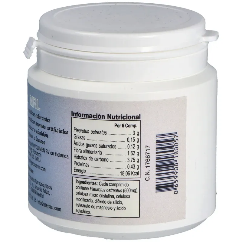 Pleurotus-mrl 90comp. | Farmacia Barata