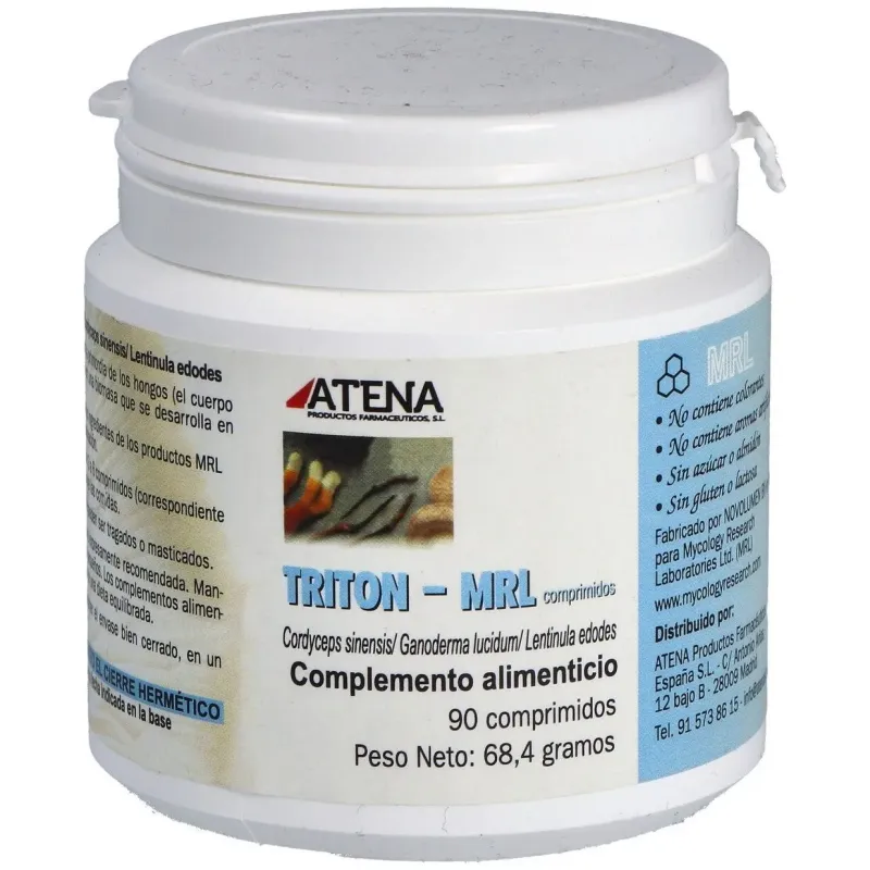 Atena triton mrl 500mg 90comp | Farmacia Barata