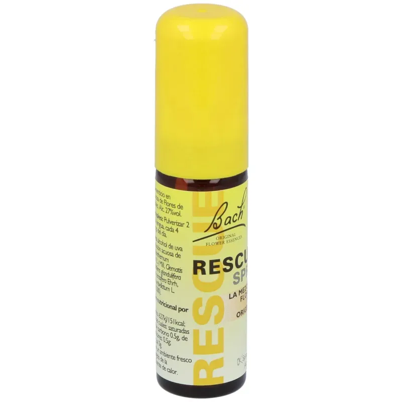 Rescue spray 20ml. flores bach | Farmacia Barata