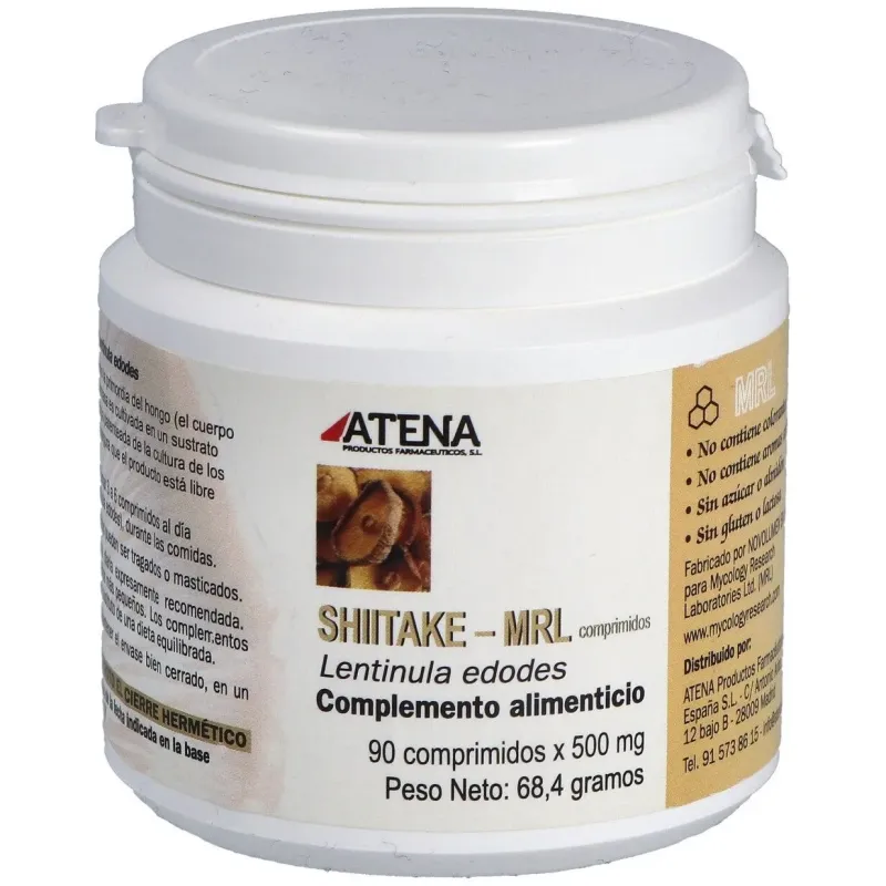 Shiitake-mrl 90comp. | Farmacia Barata