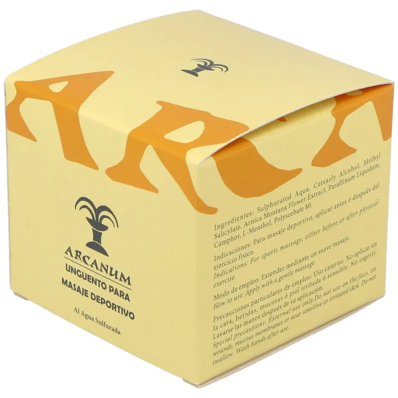 Arcanum unguento sedativo masaje deportivo 100ml. | Farmacia Barata