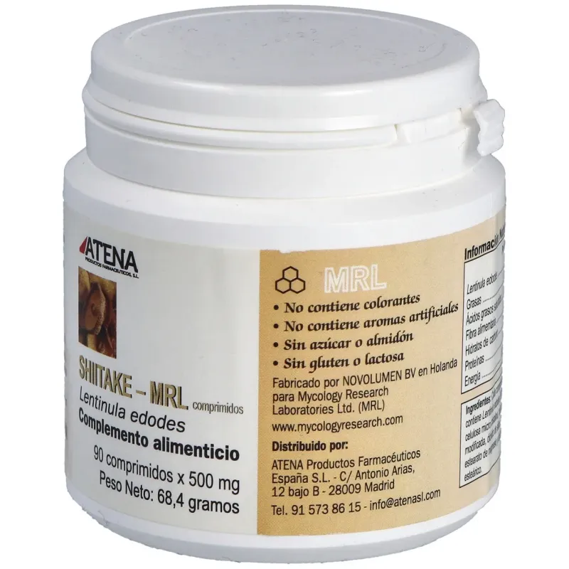Shiitake-mrl 90comp. | Farmacia Barata