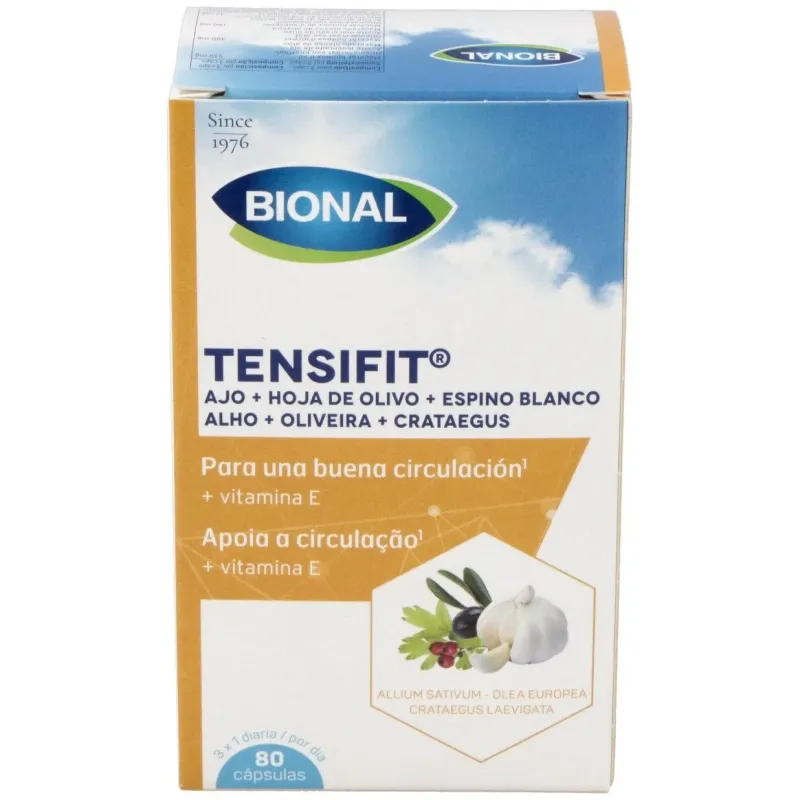 Tensifit xtra (ajo+olivo+espino blanco) 80cap. | Farmacia Barata