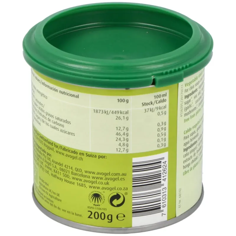 A. vogel herbamare caldo vegetal bajo en sodio 200g | Farmacia Barata