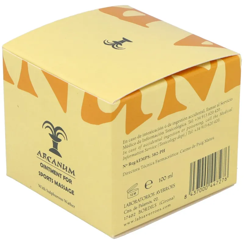 Arcanum unguento sedativo masaje deportivo 100ml. | Farmacia Barata