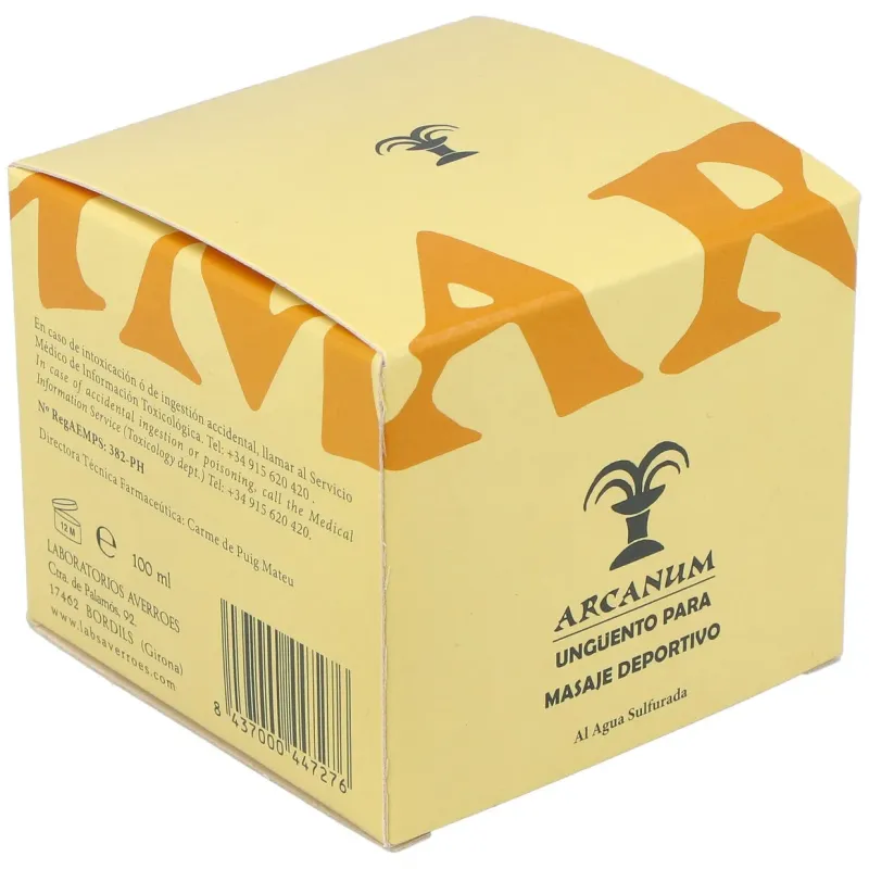 Arcanum unguento sedativo masaje deportivo 100ml. | Farmacia Barata