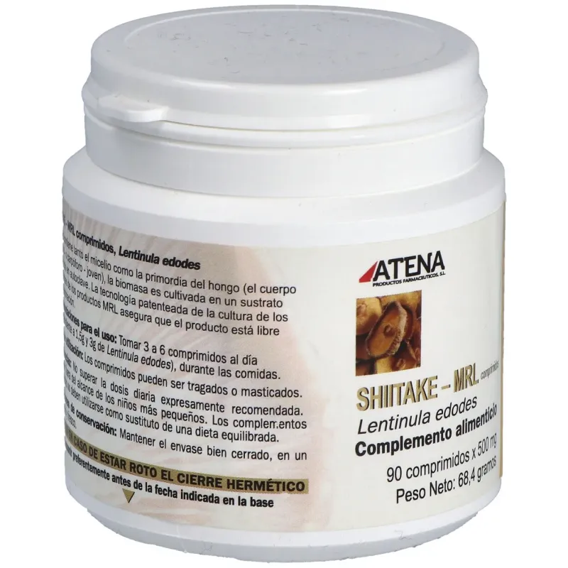 Shiitake-mrl 90comp. | Farmacia Barata