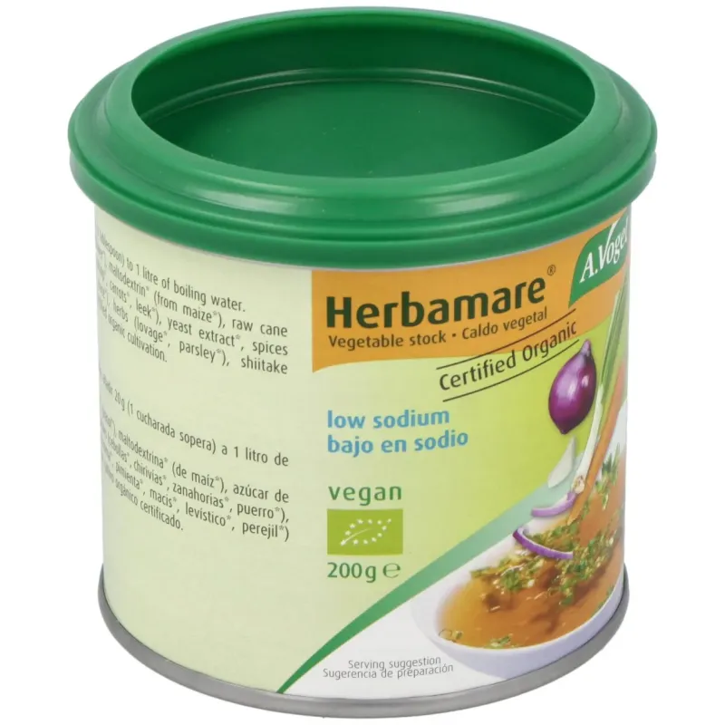 A. vogel herbamare caldo vegetal bajo en sodio 200g | Farmacia Barata