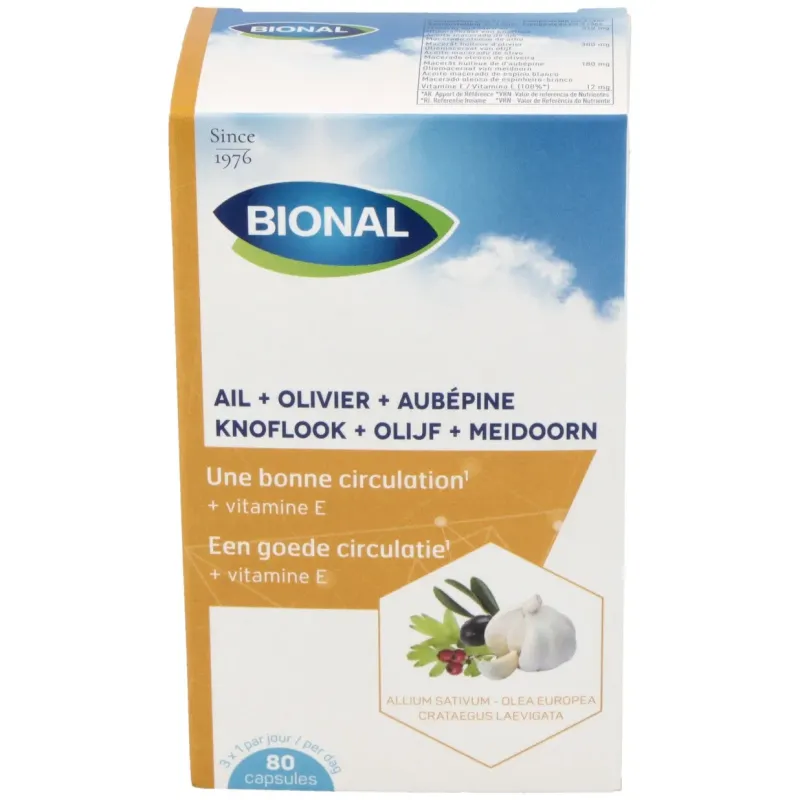 Tensifit xtra (ajo+olivo+espino blanco) 80cap. | Farmacia Barata
