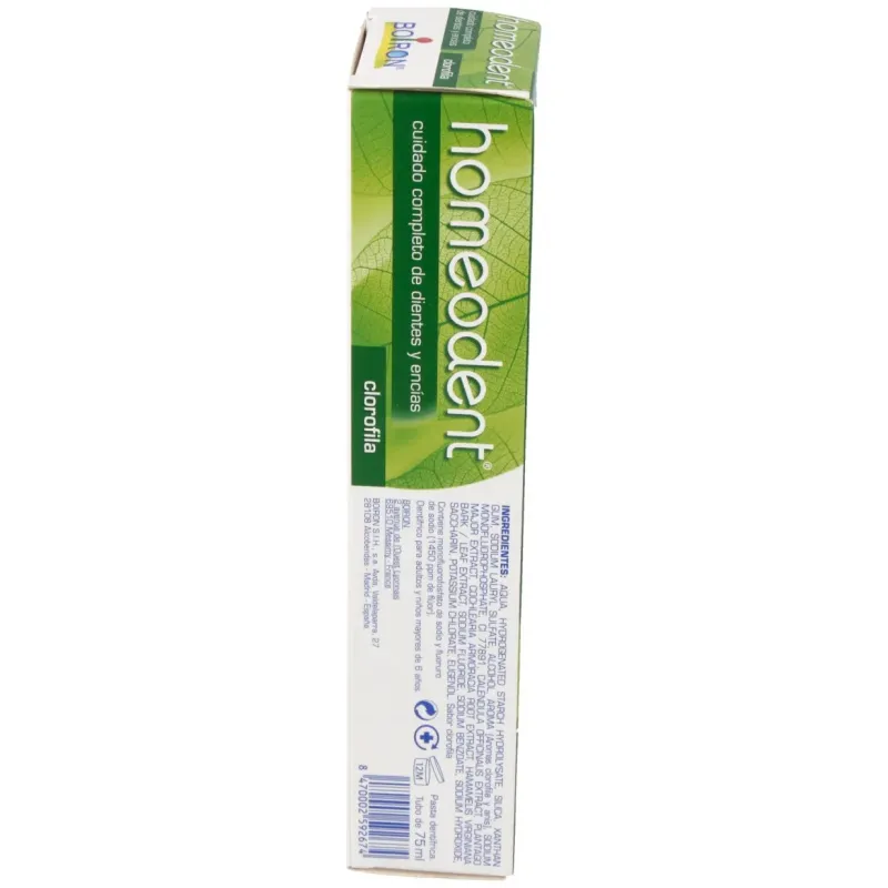 Homéodent dentifrice chlorophylle 75ml | Farmacia Barata