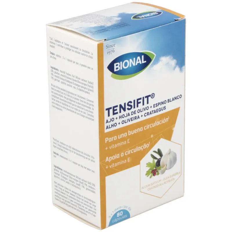 Tensifit xtra (ajo+olivo+espino blanco) 80cap. | Farmacia Barata