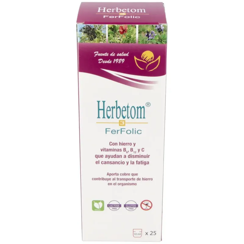 Bioserum herbetom 3 ff hierro 250ml | Farmacia Barata